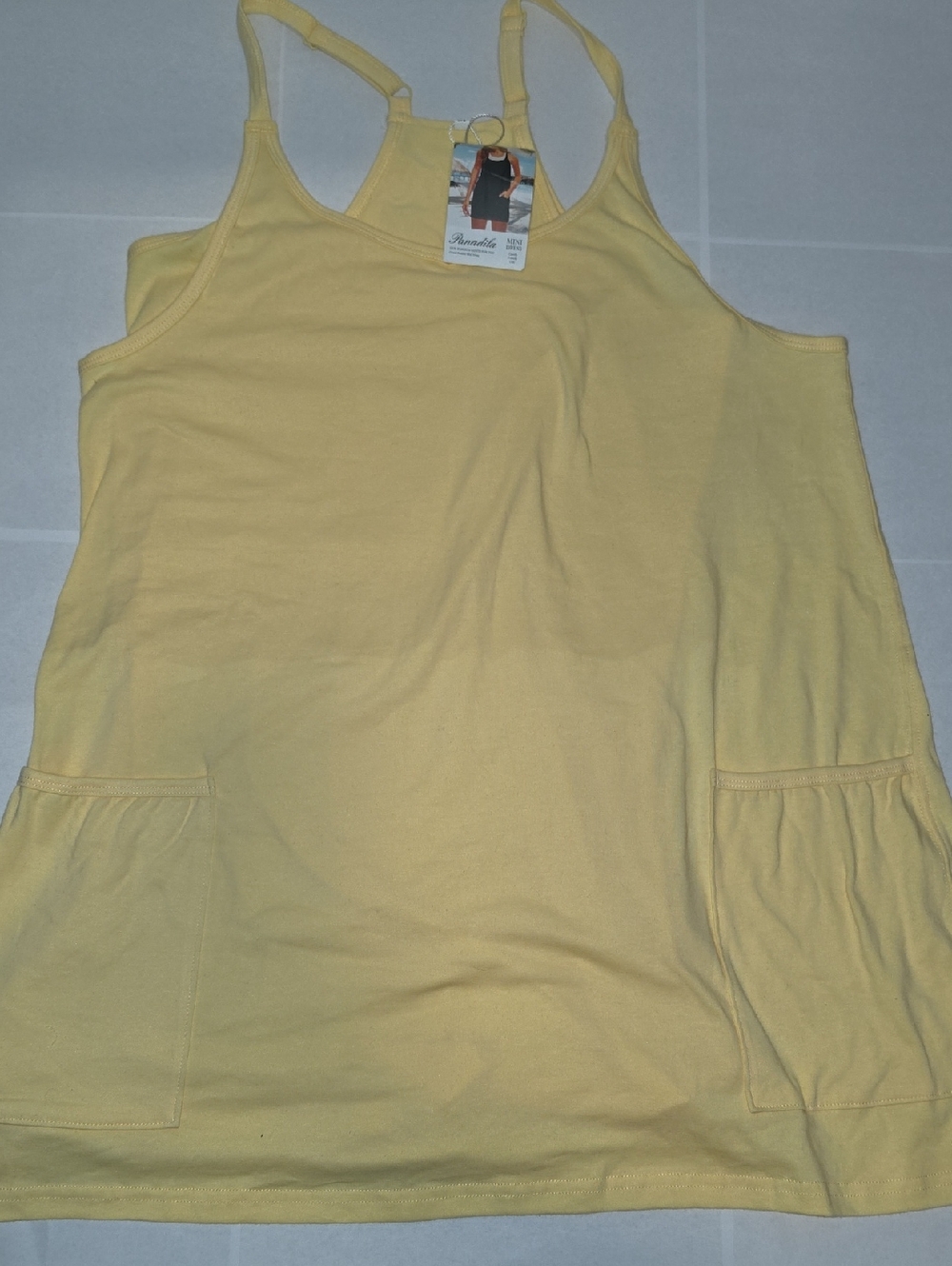 Panadila Womens Summer Sleeveless Mini Dress Spaghetti Strap
